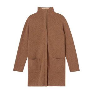 The Cashmere Project Long Line Full Zip Car Coat NWT Size M B4